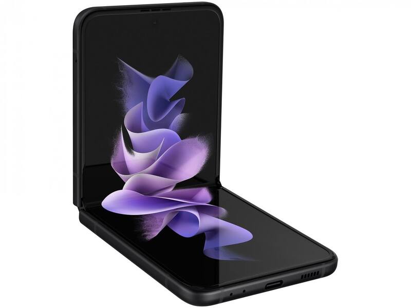 Smartphone Samsung Galaxy Z Flip3 256GB Preto 5G 8GB RAM Tela 6,7